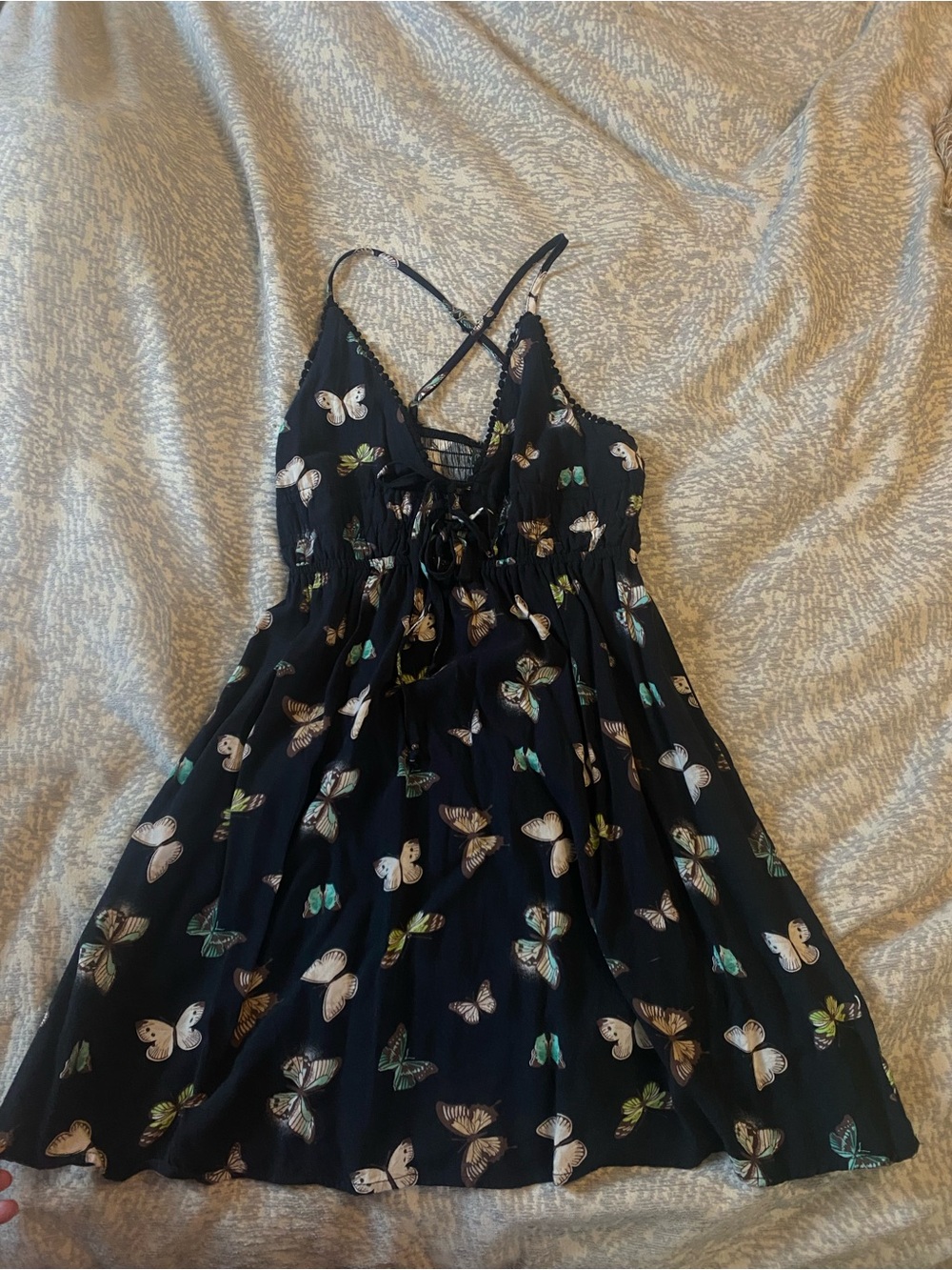Butterfly Print Sundress